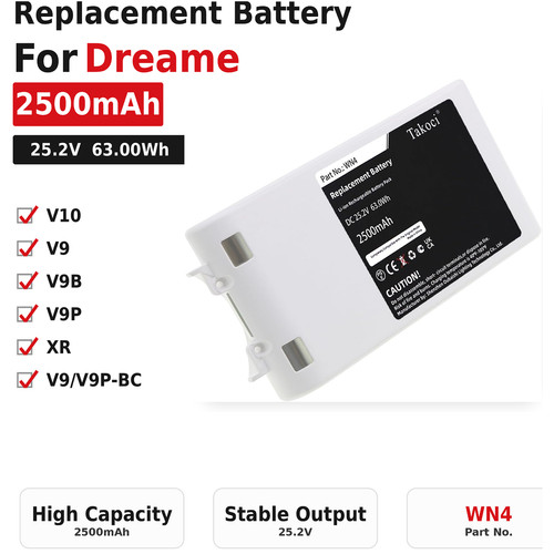 2500mah wn4 replacement - 25.2v,